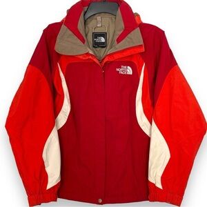 The North Face Size Small Waterproof 2 Way Full Zip Front Winter Jacket